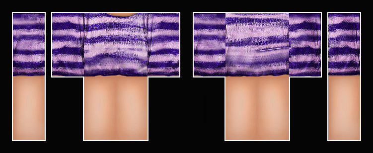 Emo purple handmade mohair sweater